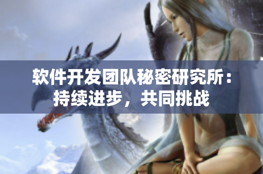 軟件開發團隊秘密研究所：持續進步，共同挑戰