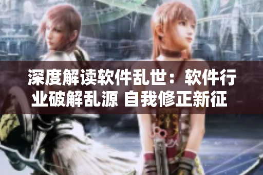 深度解讀軟件亂世：軟件行業破解亂源 自我修正新征 知識管理潮流