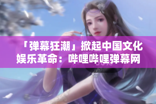 「彈幕狂潮」掀起中國文化娛樂革命：嗶哩嗶哩彈幕網的背后故事