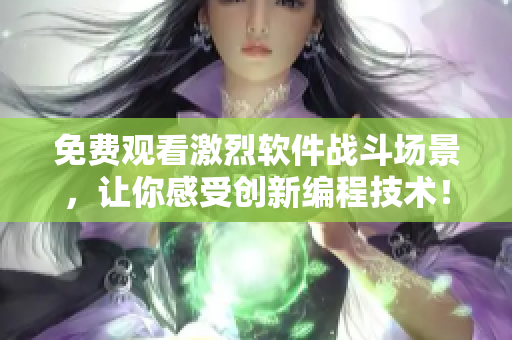 免費(fèi)觀看激烈軟件戰(zhàn)斗場景，讓你感受創(chuàng)新編程技術(shù)！
