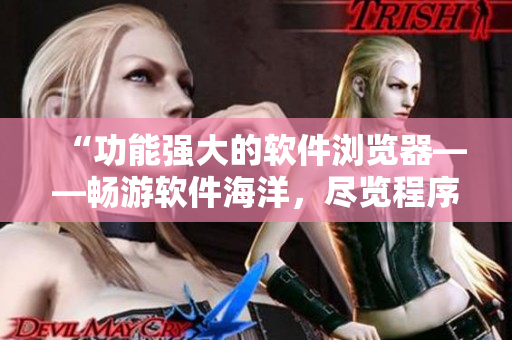 “功能強大的軟件瀏覽器——暢游軟件海洋，盡覽程序美景”