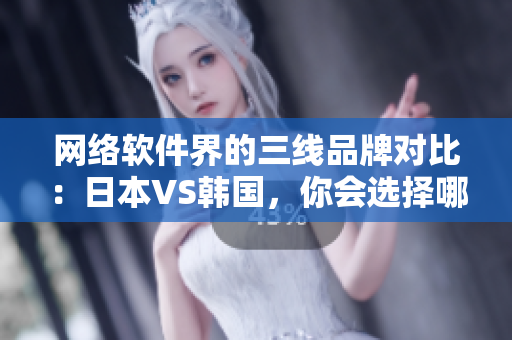 網絡軟件界的三線品牌對比：日本VS韓國，你會選擇哪一個？