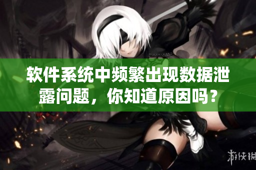 軟件系統中頻繁出現數據泄露問題，你知道原因嗎？