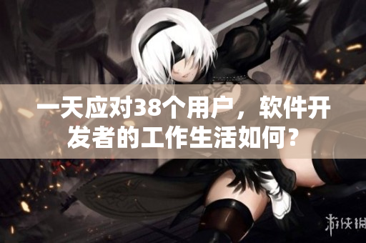 一天應對38個用戶，軟件開發者的工作生活如何？