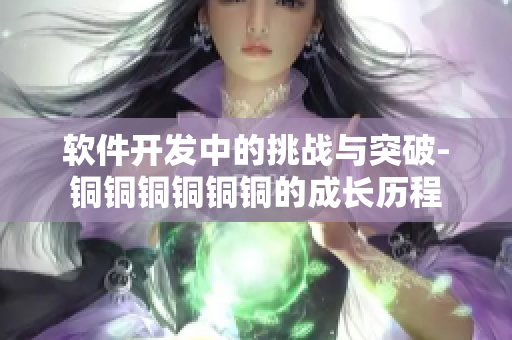 軟件開(kāi)發(fā)中的挑戰(zhàn)與突破-銅銅銅銅銅銅的成長(zhǎng)歷程