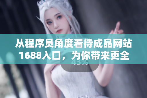 從程序員角度看待成品網站1688入口，為你帶來更全面的使用體驗