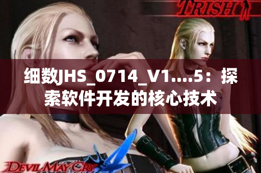 細(xì)數(shù)JHS_0714_V1....5：探索軟件開發(fā)的核心技術(shù)
