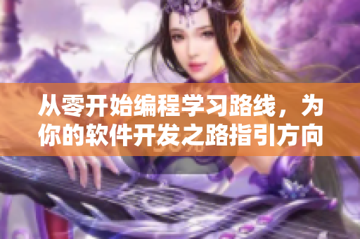 從零開始編程學習路線，為你的軟件開發(fā)之路指引方向