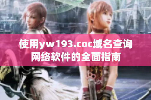 使用yw193.coc域名查詢網(wǎng)絡(luò)軟件的全面指南
