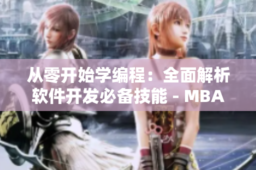 從零開始學編程：全面解析軟件開發(fā)必備技能 - MBA智庫視頻