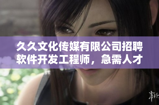 久久文化傳媒有限公司招聘軟件開發(fā)工程師，急需人才！