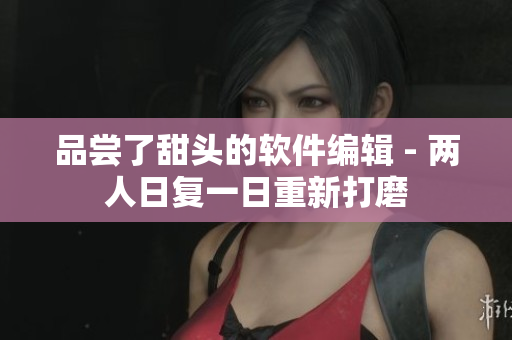 品嘗了甜頭的軟件編輯 - 兩人日復一日重新打磨