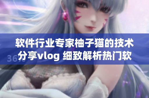 軟件行業(yè)專家柚子貓的技術(shù)分享vlog 細(xì)致解析熱門軟件實(shí)用功能