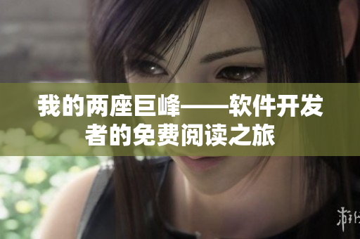 我的兩座巨峰——軟件開發者的免費閱讀之旅