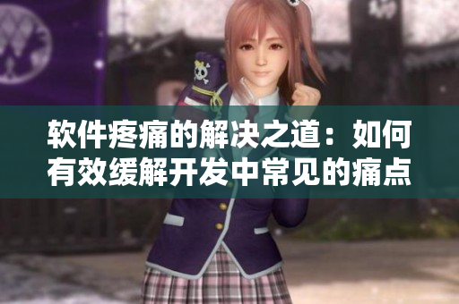 軟件疼痛的解決之道：如何有效緩解開發中常見的痛點