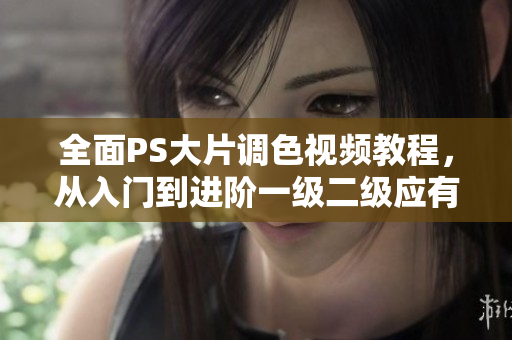 全面PS大片調(diào)色視頻教程，從入門到進(jìn)階一級二級應(yīng)有盡有