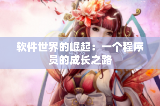 軟件世界的崛起：一個程序員的成長之路