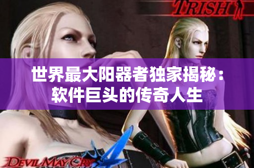 世界最大陽器者獨家揭秘：軟件巨頭的傳奇人生