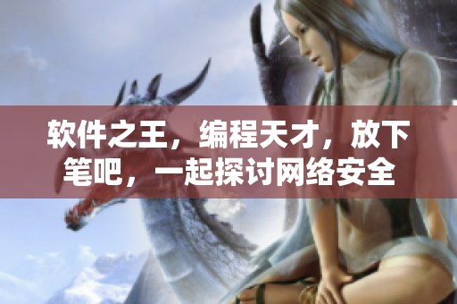 軟件之王，編程天才，放下筆吧，一起探討網(wǎng)絡(luò)安全