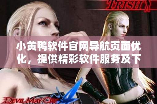 小黃鴨軟件官網導航頁面優化，提供精彩軟件服務及下載入口
