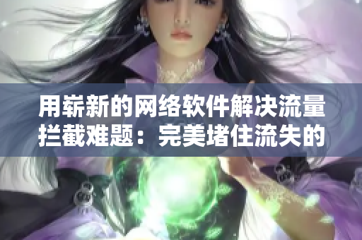用嶄新的網(wǎng)絡(luò)軟件解決流量攔截難題：完美堵住流失的數(shù)據(jù)通道