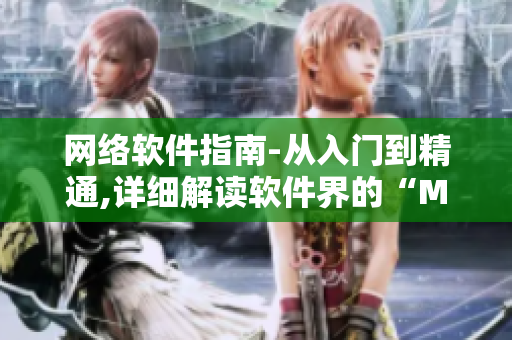 網絡軟件指南-從入門到精通,詳細解讀軟件界的“MBA智庫百科”