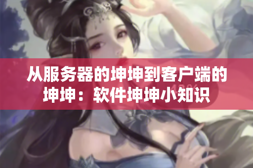 從服務器的坤坤到客戶端的坤坤：軟件坤坤小知識