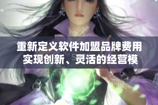 重新定義軟件加盟品牌費用 實現(xiàn)創(chuàng)新、靈活的經(jīng)營模式!