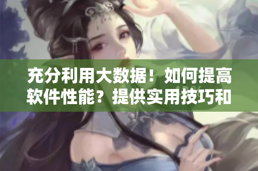 充分利用大數(shù)據(jù)！如何提高軟件性能？提供實用技巧和方法