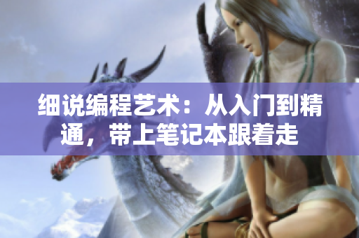 細說編程藝術：從入門到精通，帶上筆記本跟著走