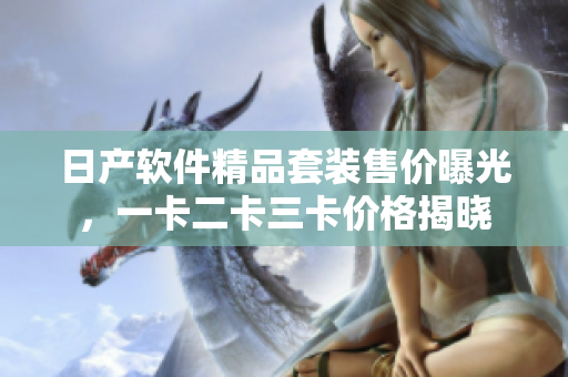 日產軟件精品套裝售價曝光，一卡二卡三卡價格揭曉