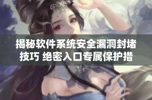 揭秘軟件系統(tǒng)安全漏洞封堵技巧 絕密入口專屬保護(hù)措施解除方法