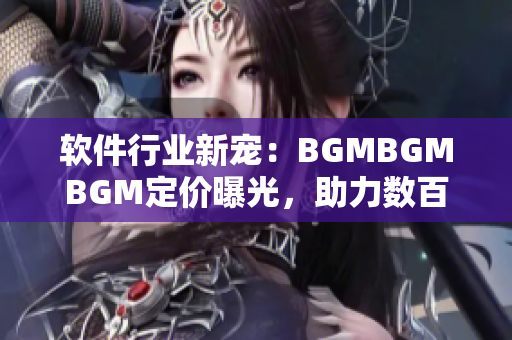 軟件行業(yè)新寵：BGMBGMBGM定價(jià)曝光，助力數(shù)百萬開發(fā)者提升應(yīng)用體驗(yàn)