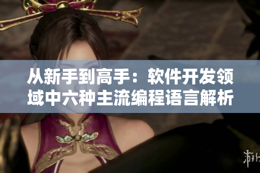 從新手到高手:軟件開發領域中六種主流編程語言解析 從新手到高手:軟件開發領域中六種主流編程語言解析