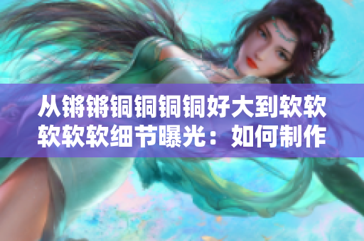 從鏘鏘銅銅銅銅好大到軟軟軟軟軟細(xì)節(jié)曝光:如何制作精致軟件 從鏘鏘銅銅銅銅好大到軟軟軟軟軟細(xì)節(jié)曝光:如何制作精致軟件