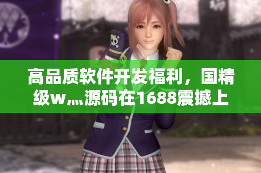 高品質軟件開發福利，國精級w灬源碼在1688震撼上架！