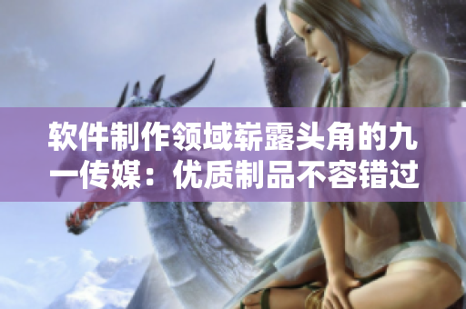 軟件制作領域嶄露頭角的九一傳媒：優質制品不容錯過