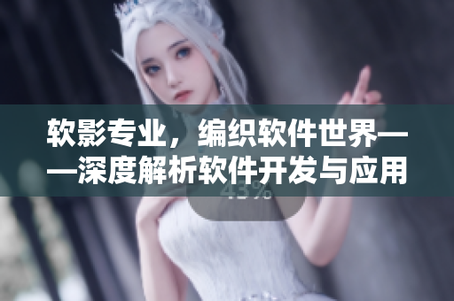 軟影專業,編織軟件世界——深度解析軟件開發與應用 軟影專業,編織軟件世界——深度解析軟件開發與應用