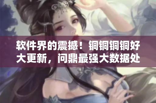 軟件界的震撼!銅銅銅銅好大更新,問鼎最強大數據處理軟件 軟件界的震撼!銅銅銅銅好大更新,問鼎最強大數據處理軟件