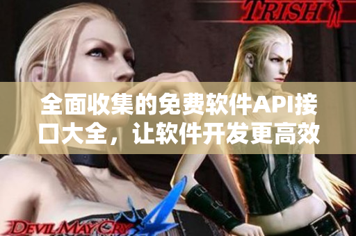 全面收集的免費軟件API接口大全，讓軟件開發(fā)更高效！