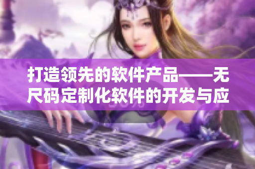 打造領先的軟件產品——無尺碼定制化軟件的開發與應用探究 打造領先的軟件產品——無尺碼定制化軟件的開發與應用探究