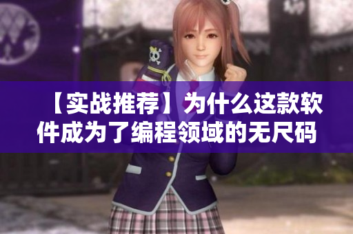 【實戰(zhàn)推薦】為什么這款軟件成為了編程領域的無尺碼精品產品?——詳細解析 【實戰(zhàn)推薦】為什么這款軟件成為了編程領域的無尺碼精品產品?——詳細解析