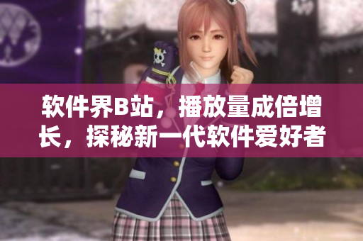 軟件界B站，播放量成倍增長(zhǎng)，探秘新一代軟件愛(ài)好者的共同熱點(diǎn)與需求