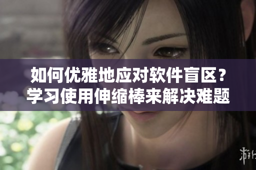 如何優(yōu)雅地應(yīng)對(duì)軟件盲區(qū)？學(xué)習(xí)使用伸縮棒來(lái)解決難題！