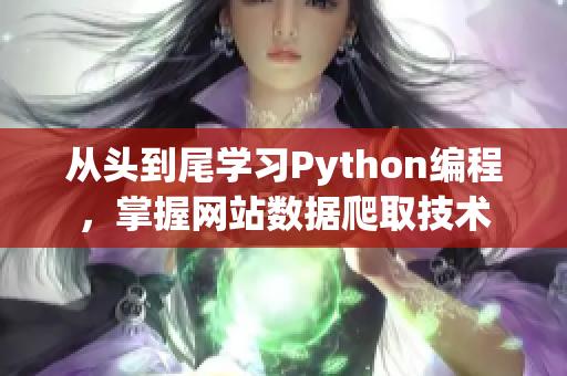 從頭到尾學習Python編程,掌握網站數據爬取技術 從頭到尾學習Python編程,掌握網站數據爬取技術